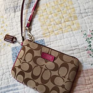 Coach wristlet